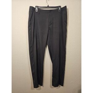 BCG Mens Golf Pants Black 36Wx30L Performance Athletic Active Trousers Dress